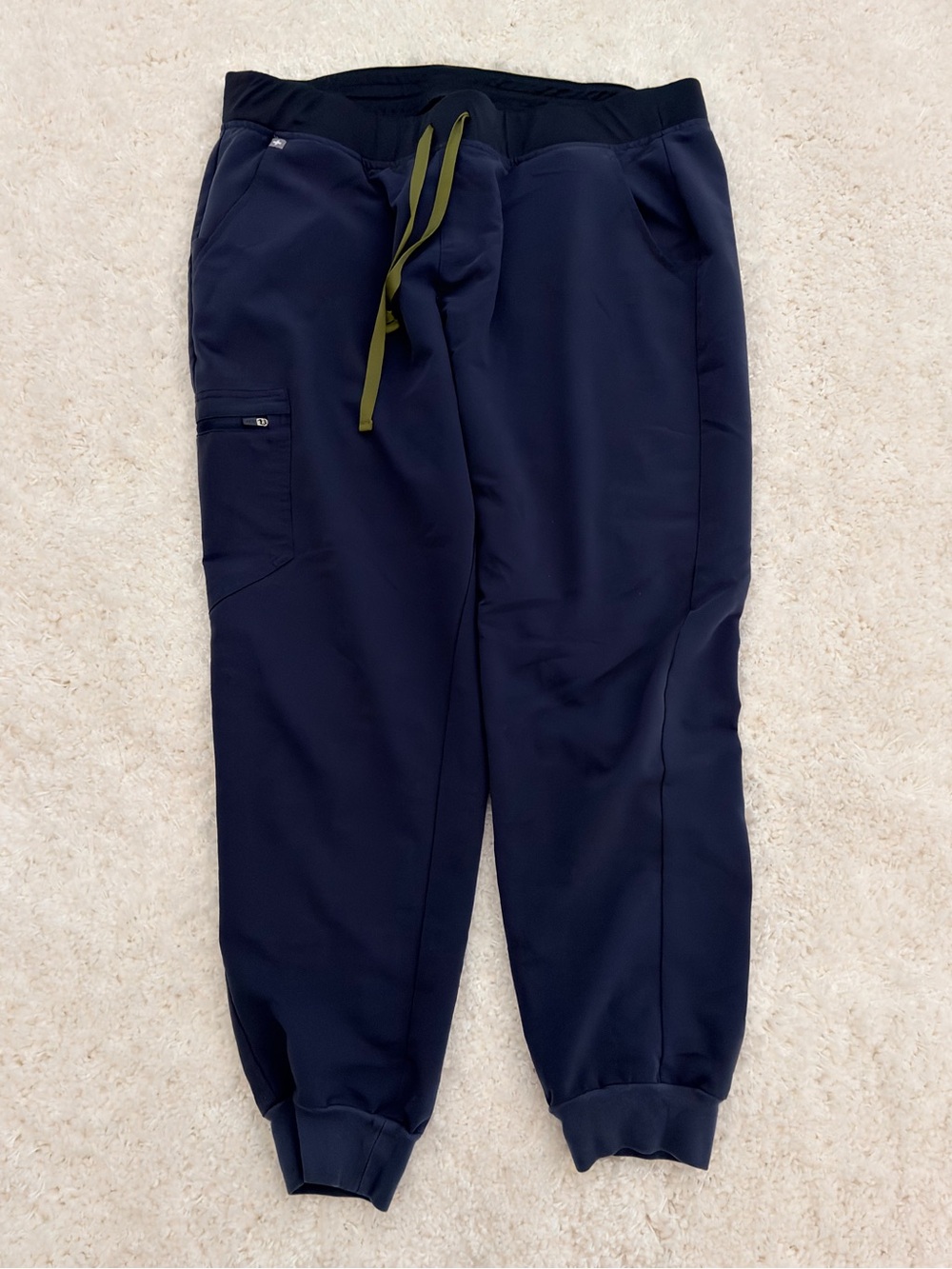 FIGS Zamora Jogger Scrub Pants-Charcoal, Size XXL